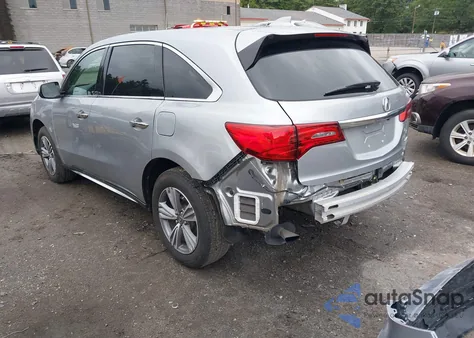 2020 Acura Mdx Standard из США, поврежденный, VIN 5J8YD4H37LL036138